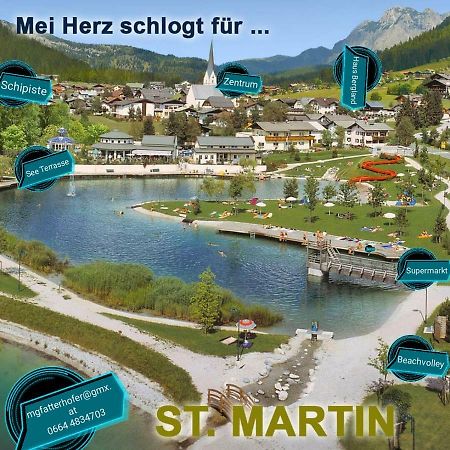 Appartements Haus Bergland Sankt Martin am Tennengebirge Esterno foto