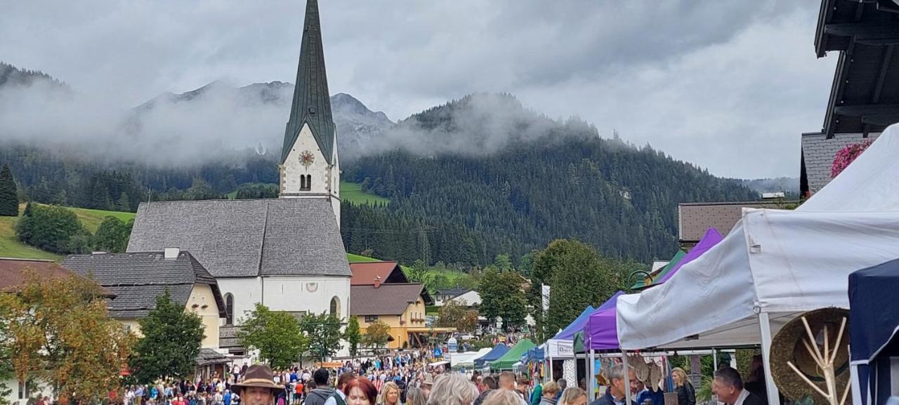 Appartements Haus Bergland Sankt Martin am Tennengebirge Esterno foto